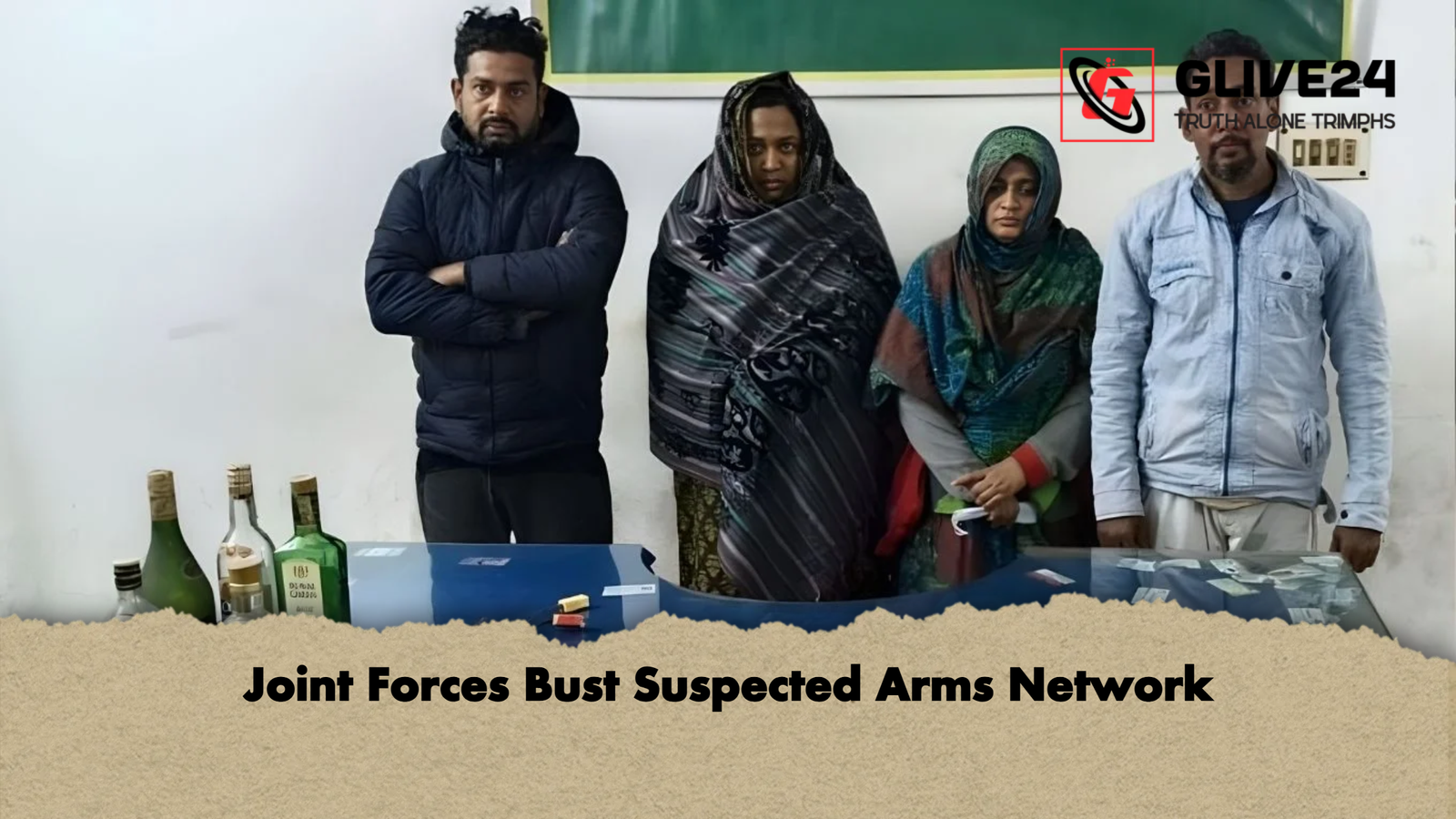 Joint Forces Bust Suspected Arms Network Joint Forces Bust Suspected Arms Network