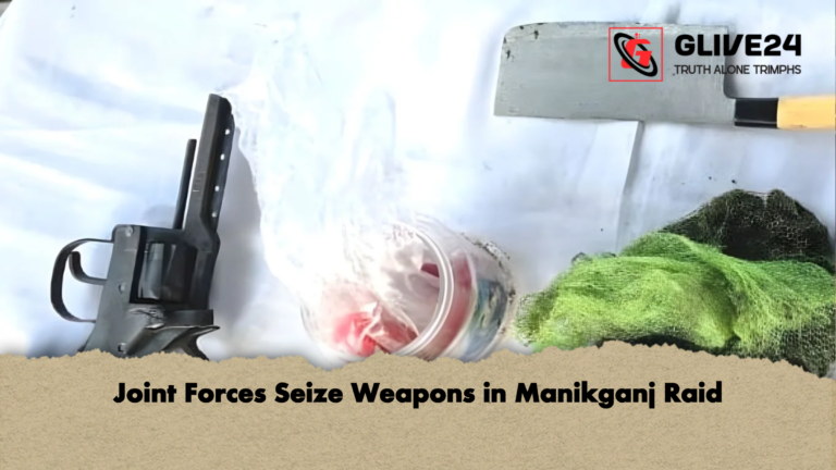 Joint Forces Seize Weapons in Manikganj Raid Joint Forces Seize Weapons in Manikganj Raid