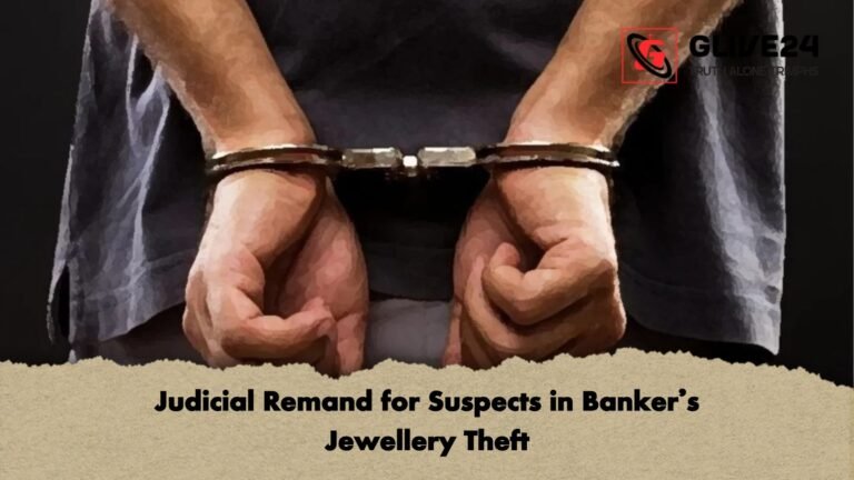 Judicial Remand for Suspects in Bankers Jewellery Theft 1 Judicial Remand for Suspects in Banker’s Jewellery Theft