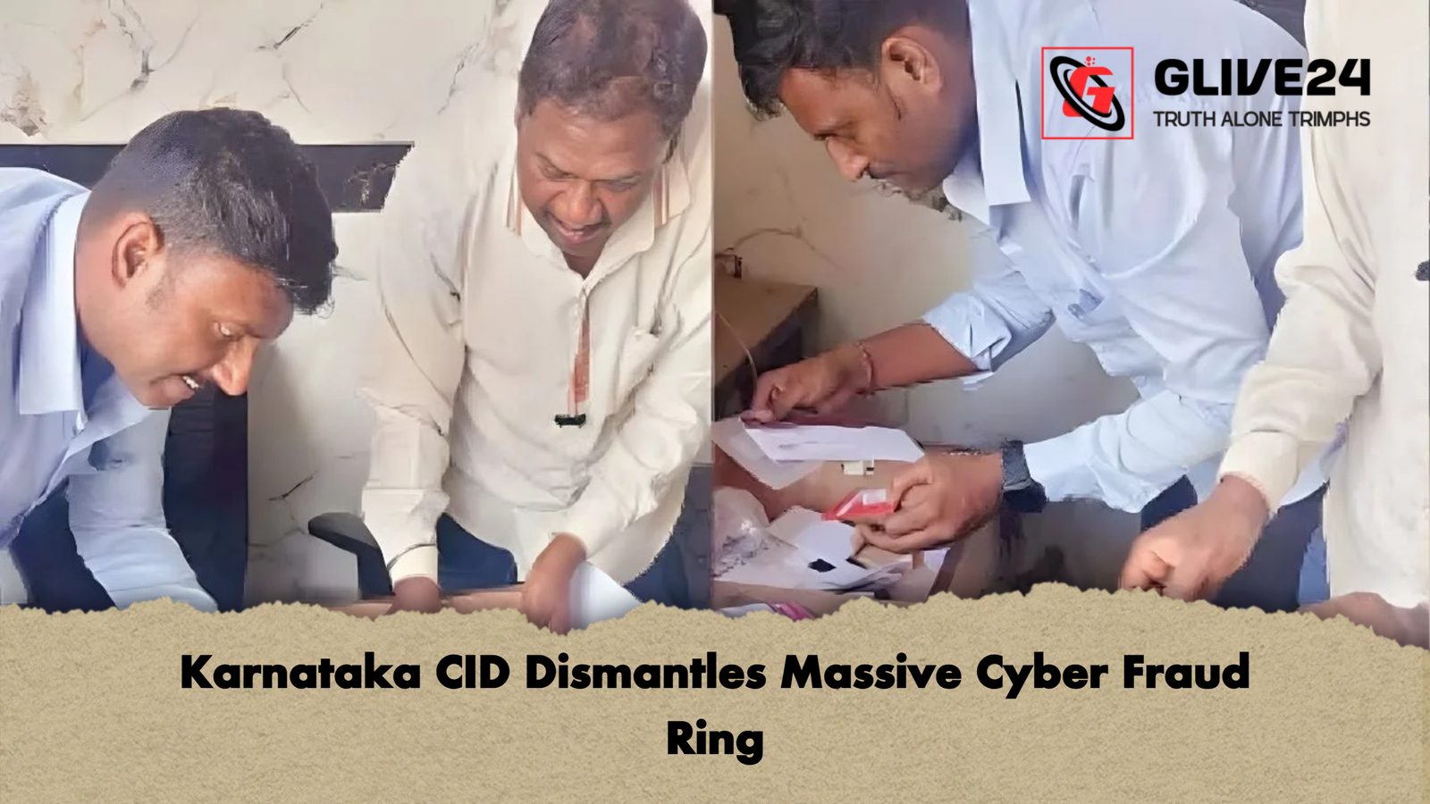 Karnataka CID Dismantles Massive Cyber Fraud Ring Karnataka CID Dismantles Massive Cyber Fraud Ring