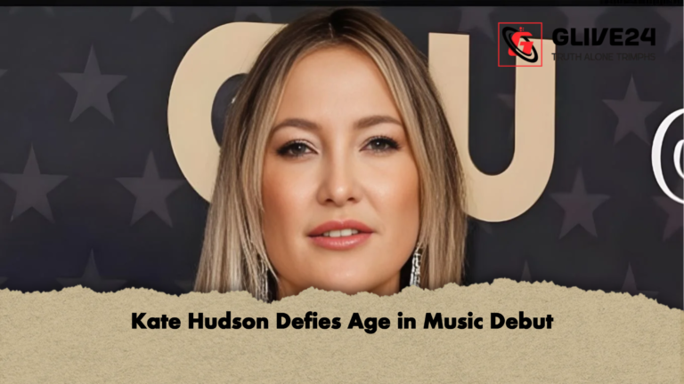 Kate Hudson Defies Age in Music Debut Kate Hudson Defies Age in Music Debut