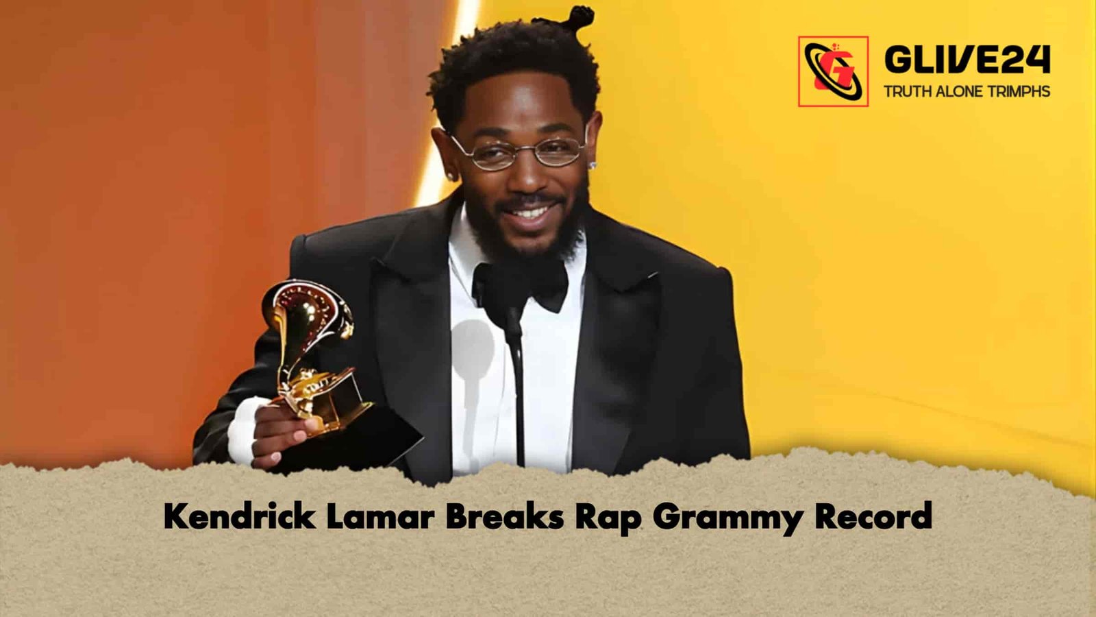 Kendrick Lamar Breaks Rap Grammy Record