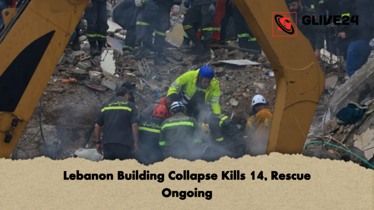Lebanon Building Collapse Kills 14 Rescue Ongoing Lebanon Building Collapse Kills 14, Rescue Ongoing