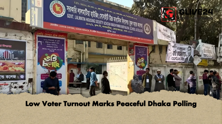Low Voter Turnout Marks Peaceful Dhaka Polling Low Voter Turnout Marks Peaceful Dhaka Polling