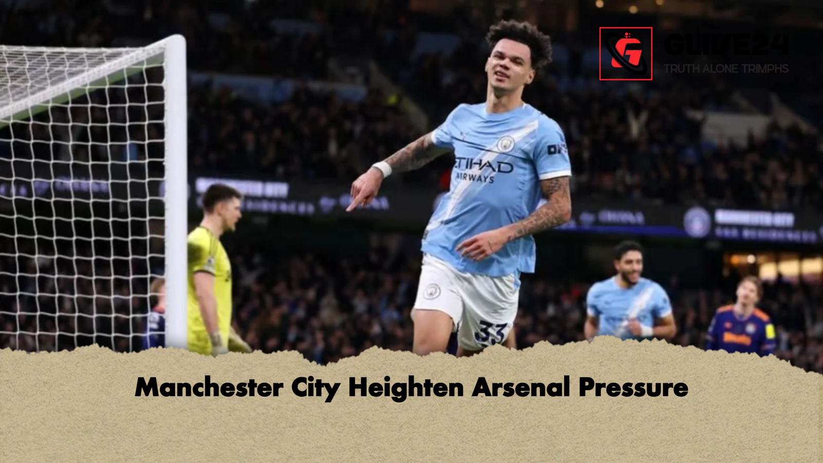 Manchester City Heighten Arsenal Pressure 1 Manchester City Heighten Arsenal Pressure Manchester City Heighten Arsenal Pressure