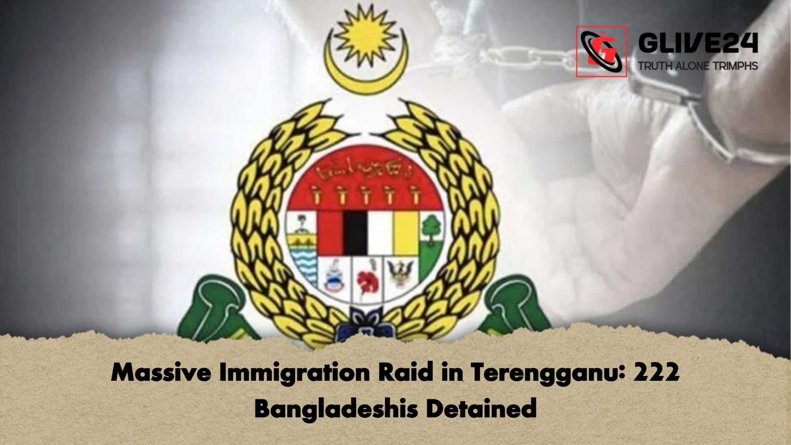 Massive Immigration Raid in Terengganu: 222 Bangladeshis Detained 1 Massive Immigration Raid in Terengganu 222 Bangladeshis Detained Massive Immigration Raid in Terengganu: 222 Bangladeshis Detained
