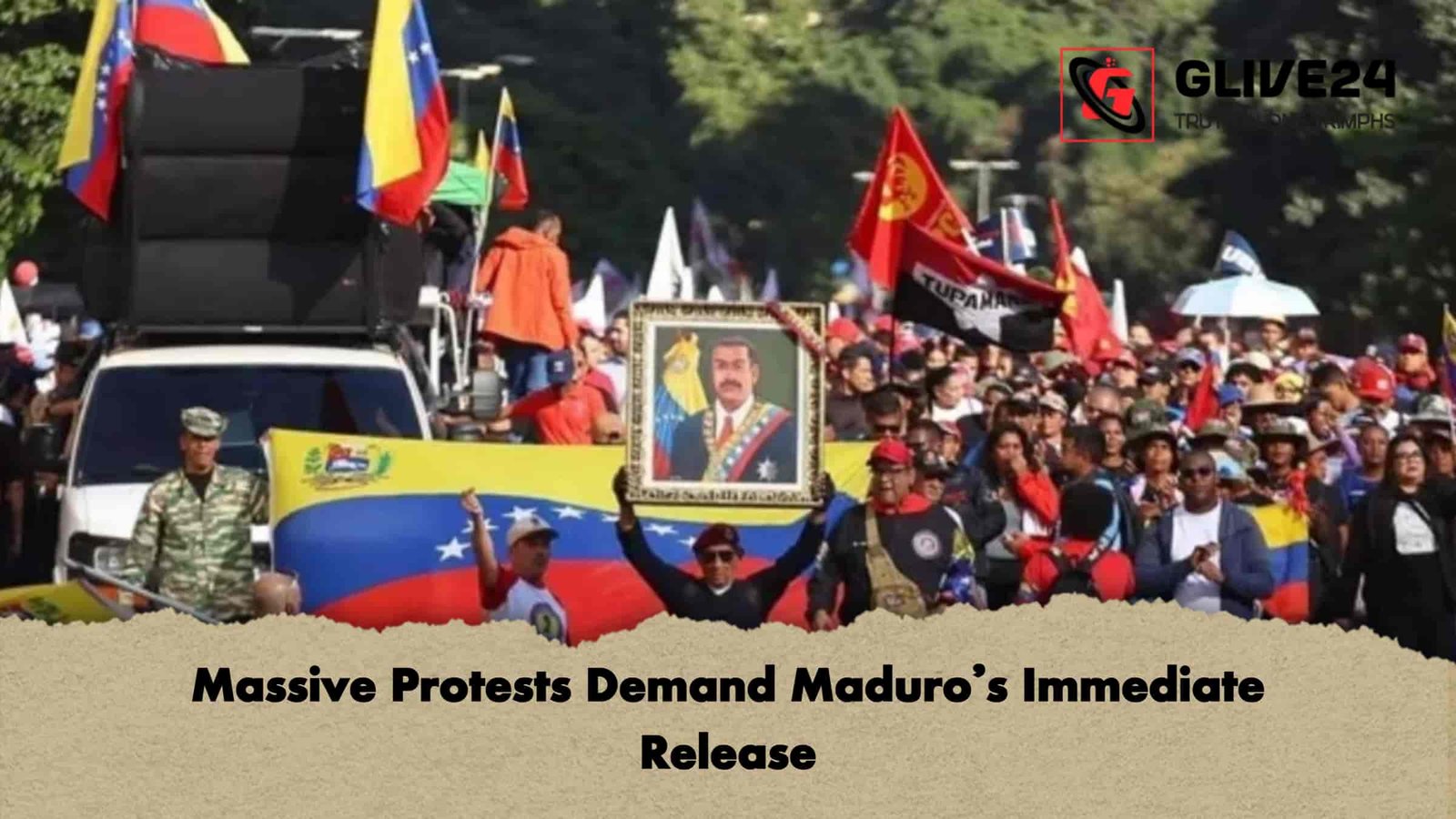Massive Protests Demand Maduro’s Immediate Release