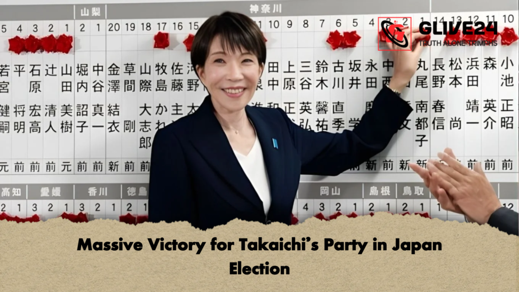 Massive Victory for Takaichi’s Party in Japan Election 2 Massive Victory for Takaichis Party in Japan Election Massive Victory for Takaichi’s Party in Japan Election