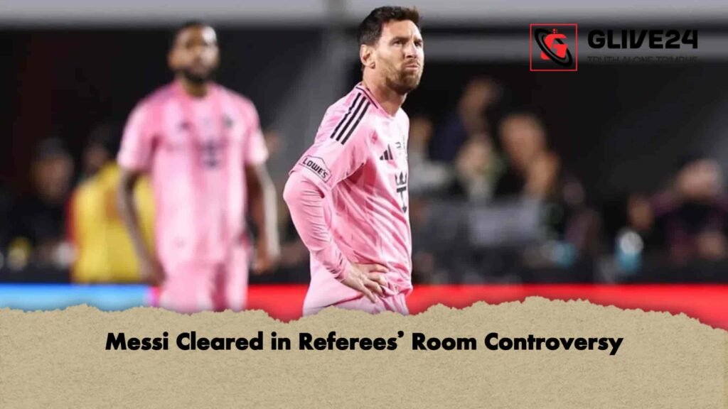 Messi Cleared in Referees’ Room Controversy 3 Messi Cleared in Referees’ Room Controversy