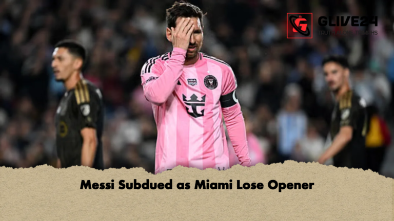 Messi Subdued as Miami Lose Opener Messi Subdued as Miami Lose Opener