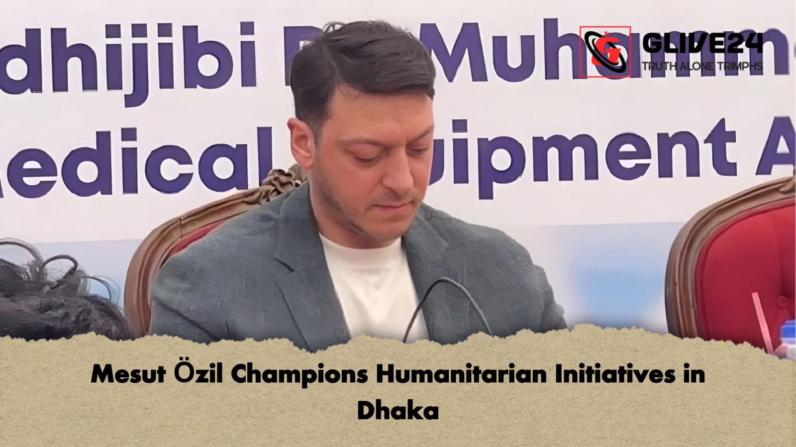 Mesut Özil Champions Humanitarian Initiatives in Dhaka 1 Mesut Ozil Champions Humanitarian Initiatives in Dhaka Mesut Özil Champions Humanitarian Initiatives in Dhaka