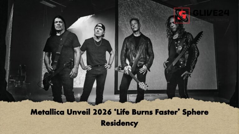 Metallica Unveil 2026 ‘Life Burns Faster Sphere Residency 1 Metallica Unveil 2026 ‘Life Burns Faster’ Sphere Residency