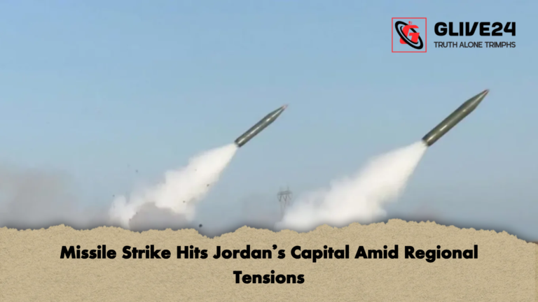 Missile Strike Hits Jordans Capital Amid Regional Tensions Missile Strike Hits Jordan’s Capital Amid Regional Tensions