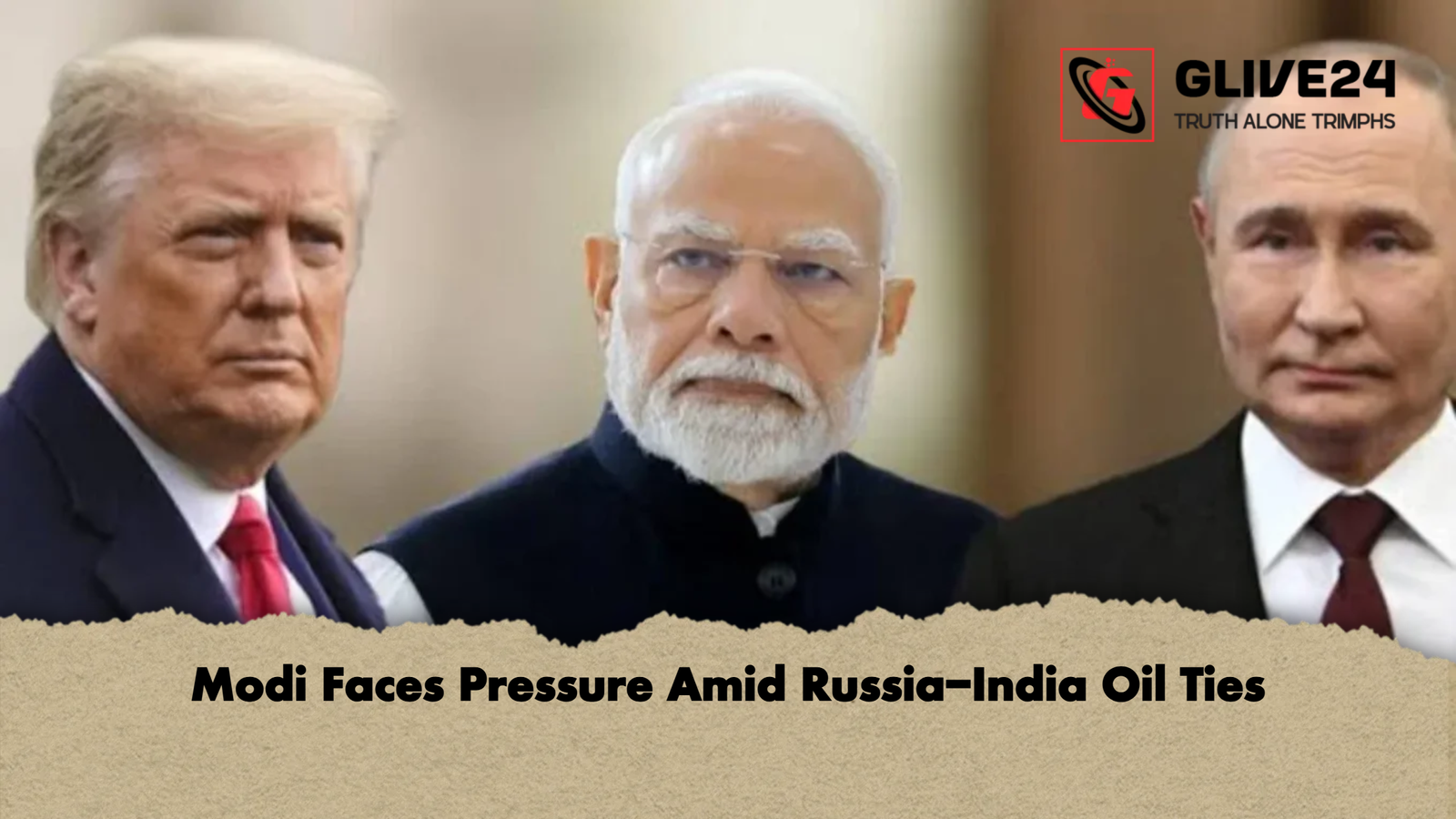 Modi Faces Pressure Amid Russia India Oil Ties Modi Faces Pressure Amid Russia-India Oil Ties