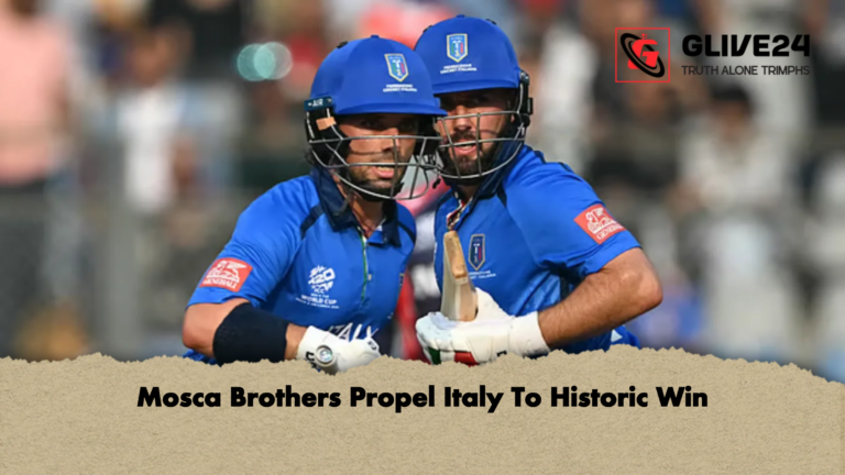 Mosca Brothers Propel Italy To Historic Win Mosca Brothers Propel Italy To Historic Win