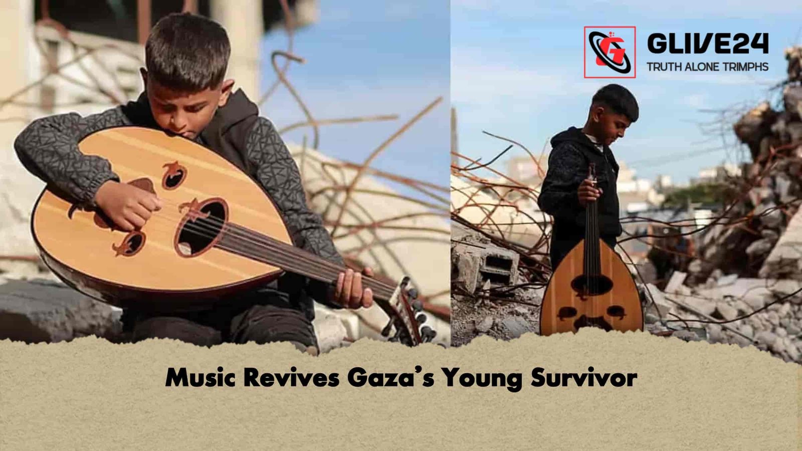 Music Revives Gaza’s Young Survivor