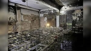 Mysterious Blaze Ravages Government Primary School in Noakhali Mysterious Blaze Ravages Government Primary School in Noakhali