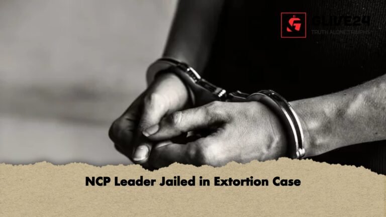 NCP Leader Jailed in Extortion glive24 NCP Leader Jailed in Extortion Case