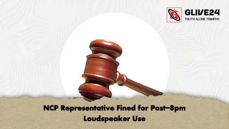 NCP Representative Fined for Post-8pm Loudspeaker Use