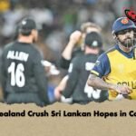 New Zealand Crush Sri Lankan Hopes in Colombo New Zealand Crush Sri Lankan Hopes in Colombo