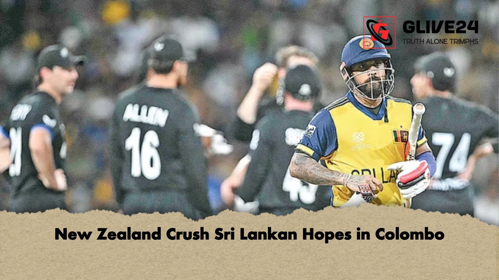 New Zealand Crush Sri Lankan Hopes in Colombo New Zealand Crush Sri Lankan Hopes in Colombo