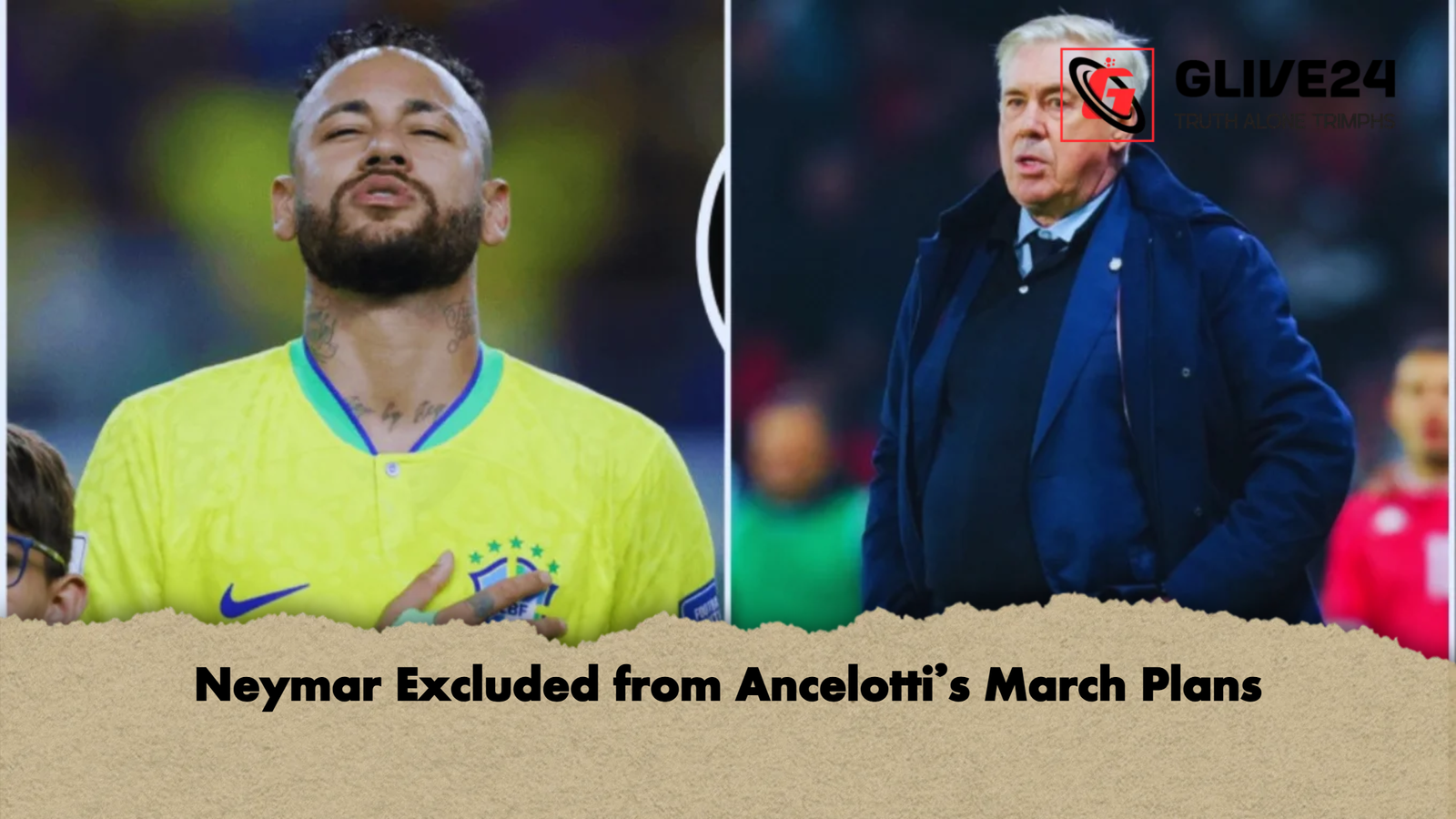 Neymar Excluded from Ancelotti’s March Plans 1 Neymar Excluded from Ancelottis March Plans Neymar Excluded from Ancelotti’s March Plans