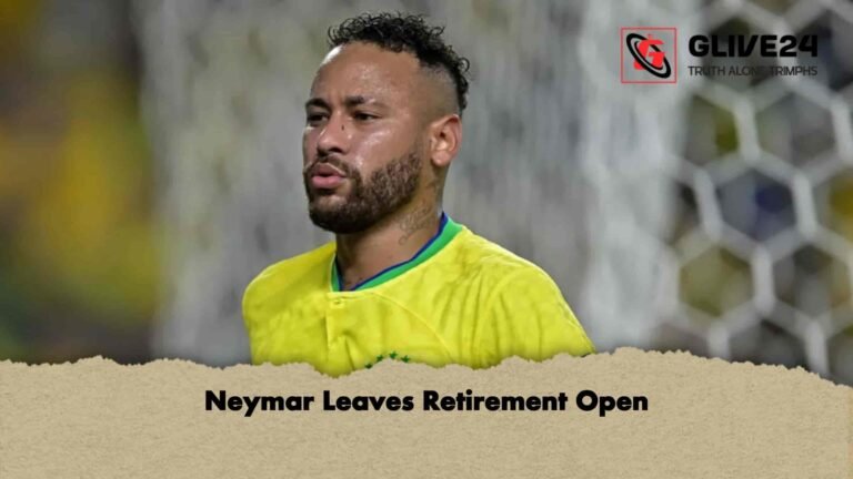 Neymar Leaves Retirement Open