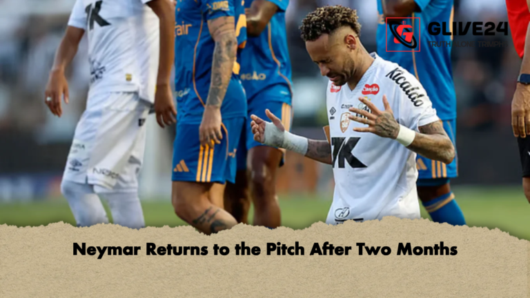 Neymar Returns to the Pitch After Two Months Neymar Returns to the Pitch After Two Months