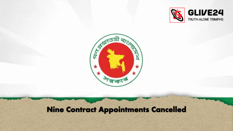 Nine Contract Appointments Cancelled Nine Contract Appointments Cancelled