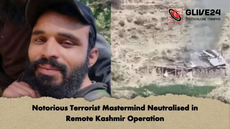 Notorious Terrorist Mastermind Neutralised in Remote Kashmir Operation Notorious Terrorist Mastermind Neutralised in Remote Kashmir Operation