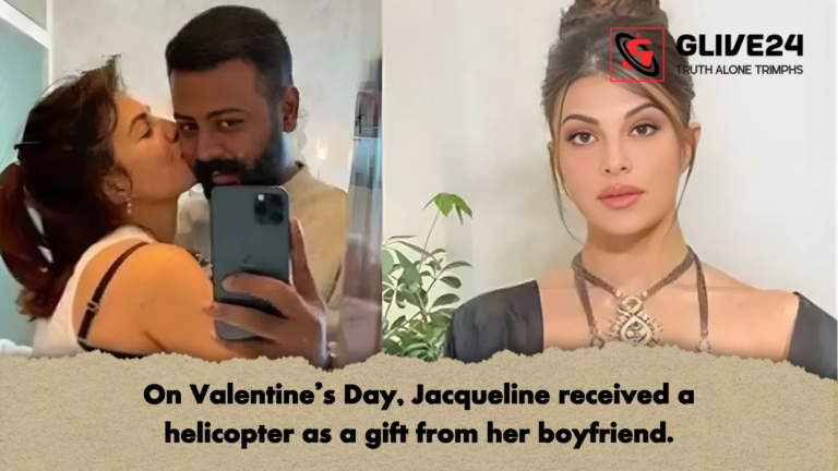 On Valentines Day Jacqueline received a helicopter as a gift from her boyfriend On Valentine’s Day, Jacqueline received a helicopter as a gift from her boyfriend.
