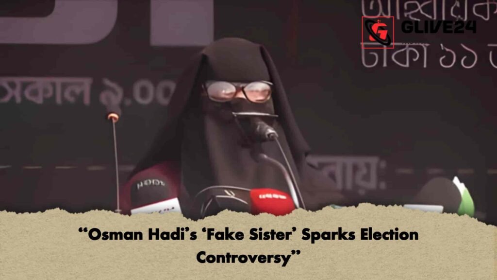 “Osman Hadi’s ‘Fake Sister’ Sparks Election Controversy”