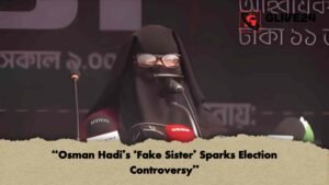 “Osman Hadi’s ‘Fake Sister’ Sparks Election Controversy”