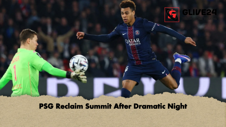 PSG Reclaim Summit After Dramatic Night PSG Reclaim Summit After Dramatic Night