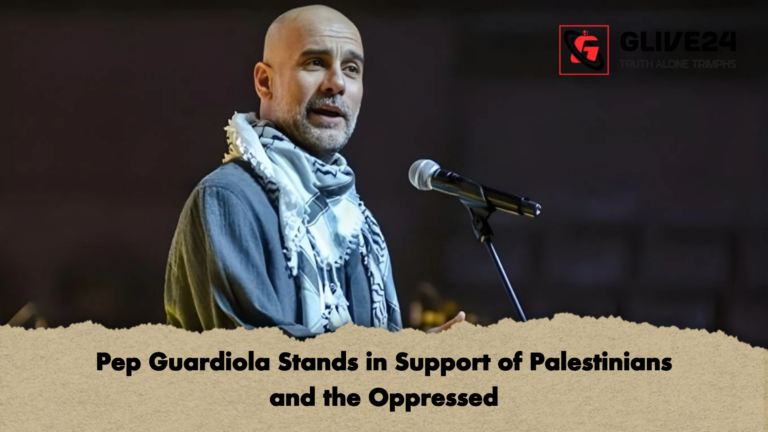Pep Guardiola Stands in Support of Palestinians and the Oppressed Pep Guardiola Stands in Support of Palestinians and the Oppressed