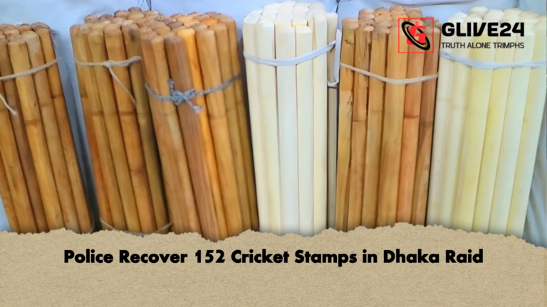 Police Recover 152 Cricket Stamps in Dhaka Raid Police Recover 152 Cricket Stamps in Dhaka Raid