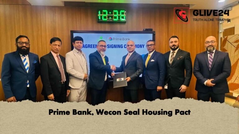 Prime Bank, Wecon Seal Housing Pact
