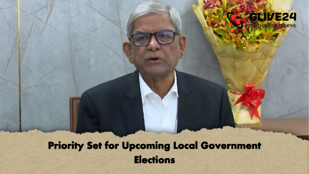 Priority Set for Upcoming Local Government Elections Priority Set for Upcoming Local Government Elections
