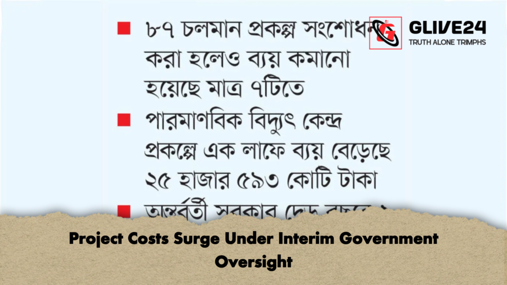 Project Costs Surge Under Interim Government Oversight 2 Project Costs Surge Under Interim Government Oversight Project Costs Surge Under Interim Government Oversight