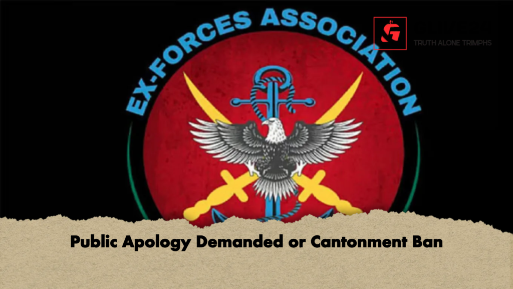 Public Apology Demanded or Cantonment Ban 3 Public Apology Demanded or Cantonment Ban Public Apology Demanded or Cantonment Ban