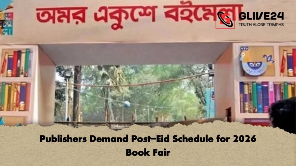 Publishers Demand Post Eid Schedule for 2026 Book Fair 1 Publishers Demand Post-Eid Schedule for 2026 Book Fair