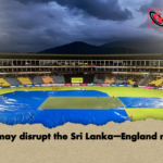 Rain may disrupt the Sri Lanka–England match Rain may disrupt the Sri Lanka–England match.