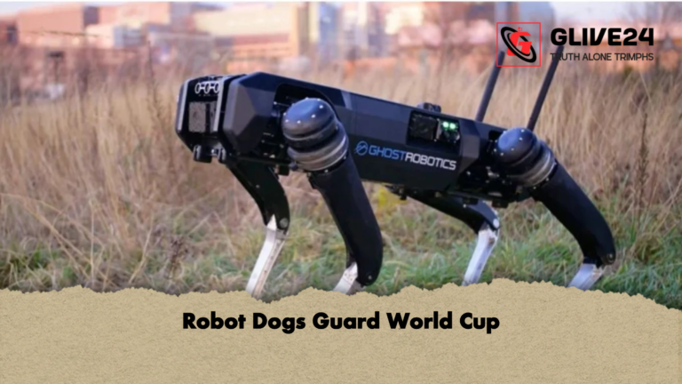 Robot Dogs Guard World Cup Robot Dogs Guard World Cup