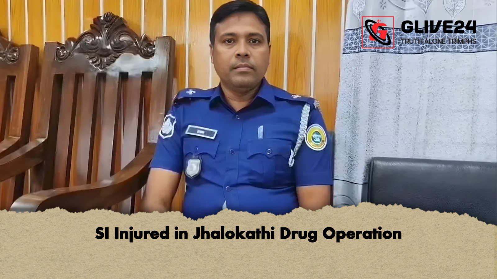 SI Injured in Jhalokathi Drug Operation SI Injured in Jhalokathi Drug Operation