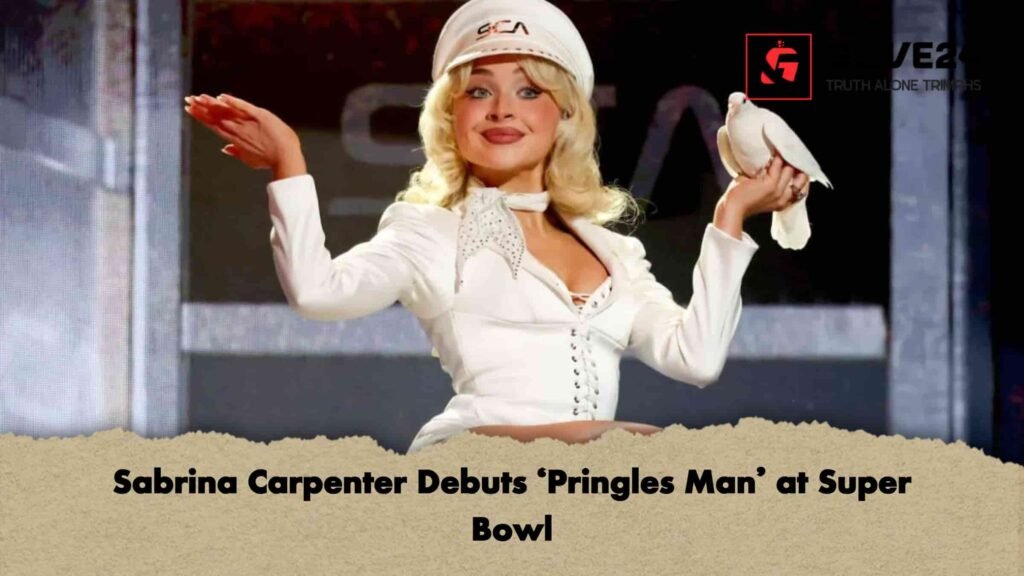 Sabrina Carpenter Debuts ‘Pringles Man’ at Super Bowl