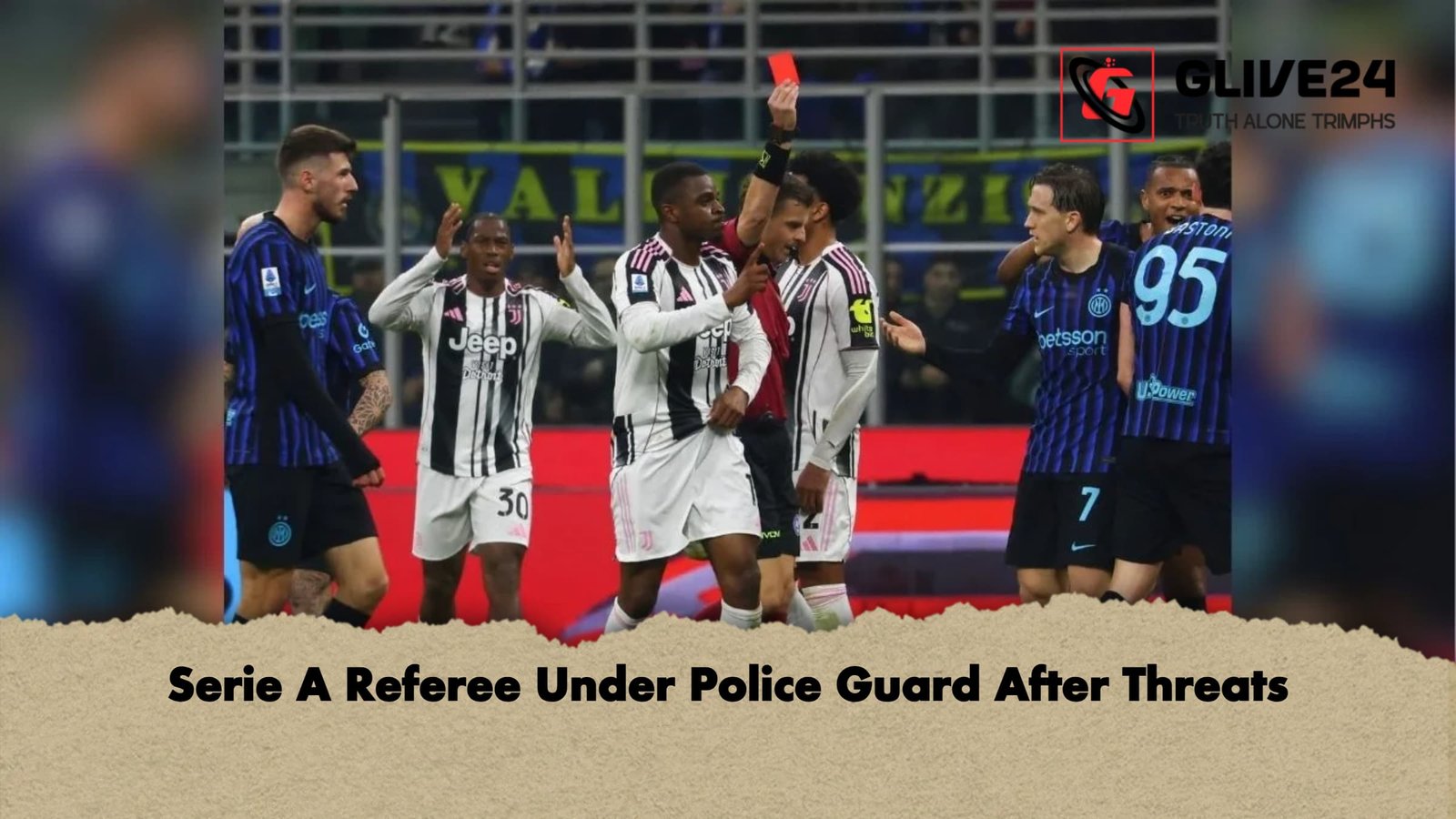 Serie A Referee Under Police Guard After Threats Serie A Referee Under Police Guard After Threats
