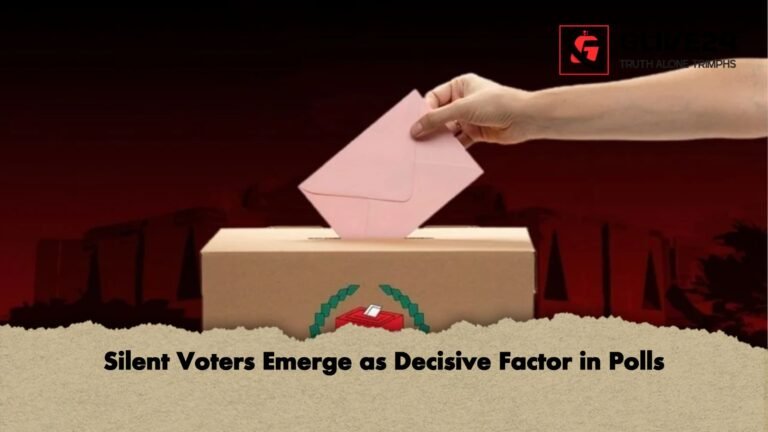 Silent Voters Emerge as Decisive Factor in Polls Silent Voters Emerge as Decisive Factor in Polls