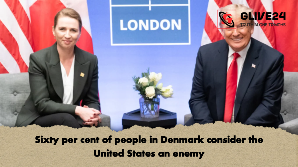 Sixty per cent of people in Denmark consider the United States an enemy 3 Sixty per cent of people in Denmark consider the United States an enemy Sixty per cent of people in Denmark consider the United States an enemy