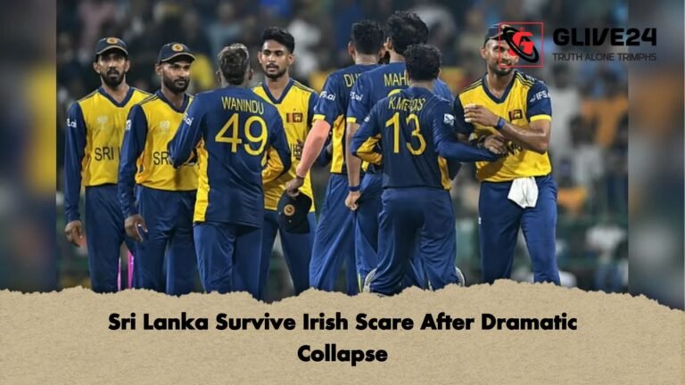 Sri Lanka Survive Irish Scare After Dramatic Collapse Sri Lanka Survive Irish Scare After Dramatic Collapse