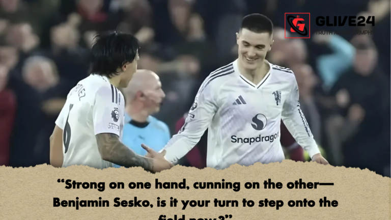 Strong on one hand cunning on the other—Benjamin Sesko is it your turn to step onto the field now “Strong on one hand, cunning on the other—Benjamin Sesko, is it your turn to step onto the field now?”